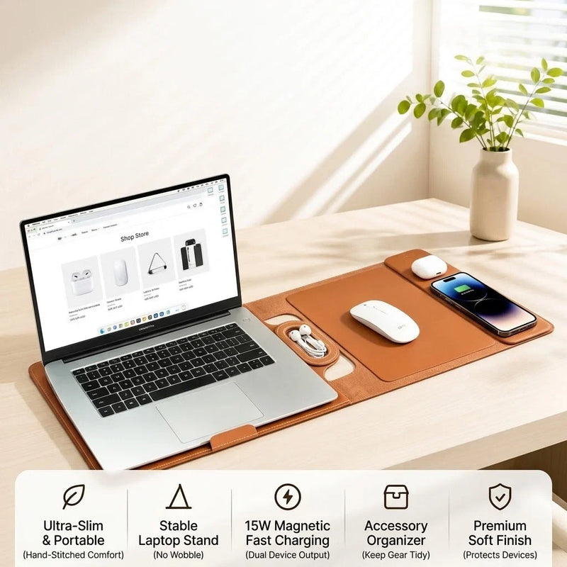Laptop Sleeve Stand Case