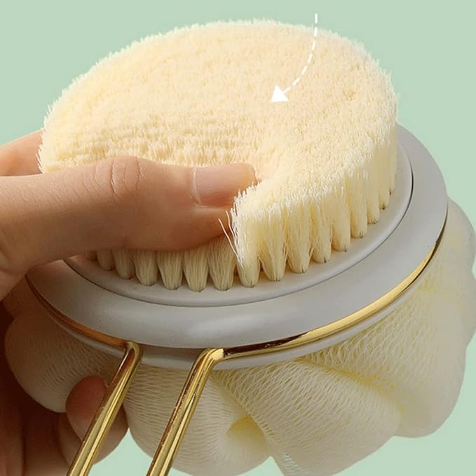 2-in-1 Bath & Foot Scrubber Set