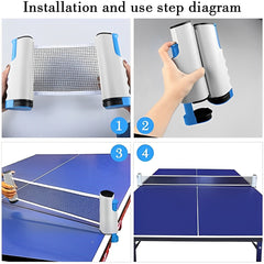 Retractable Table Tennis Net