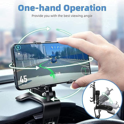 360 Degree Rotation Dashboard Phone Holder