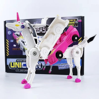 2 In 1 Instant Deformation Unicorn Cars