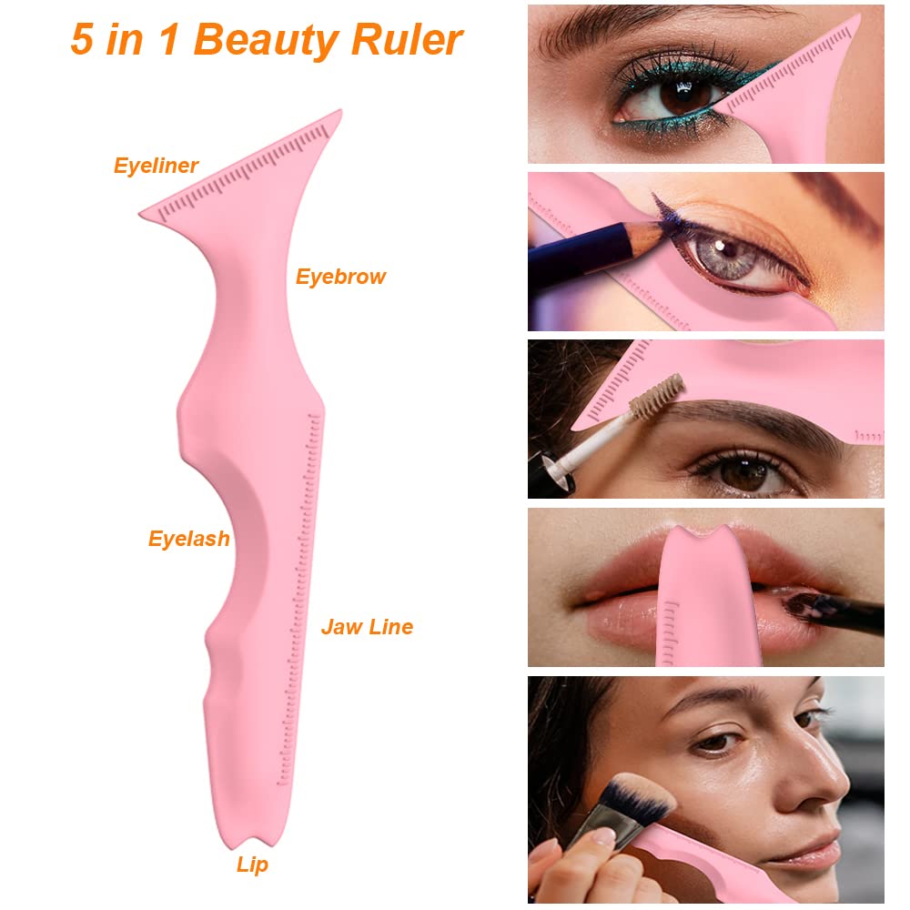 5 in 1 Silicone Make up Tool – 5-in-1 Multi-Function Design