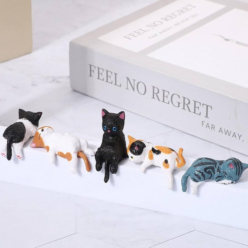 Lazy cat Top Figurines set