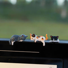Lazy cat Top Figurines set