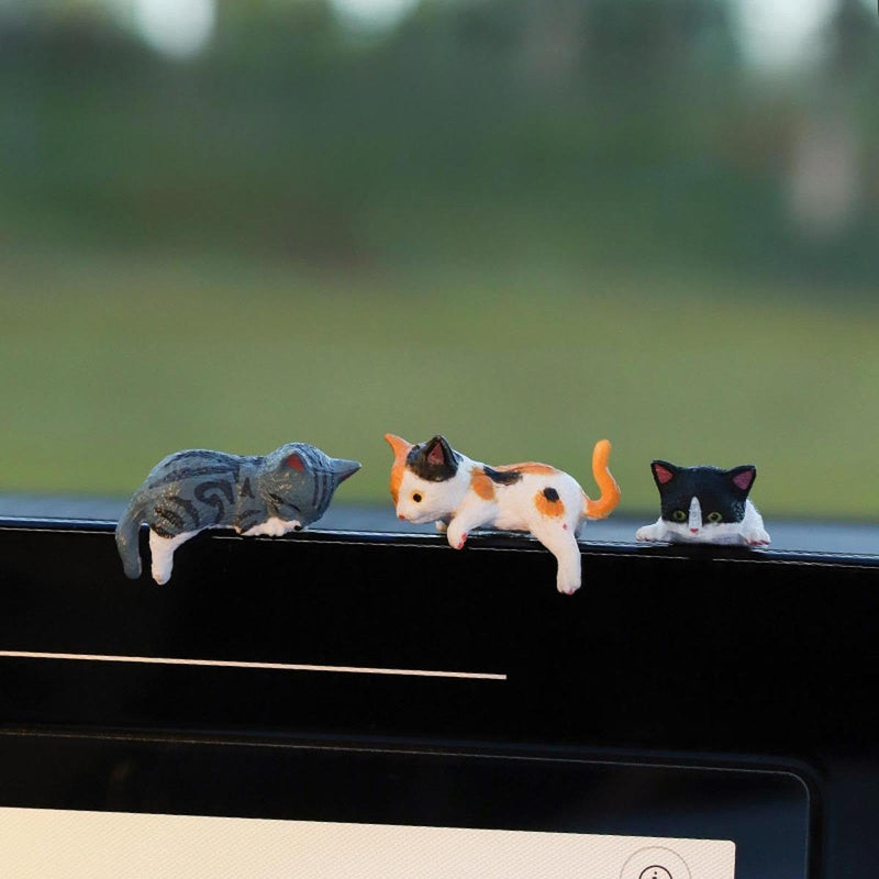 Lazy cat Top Figurines set