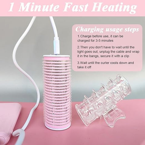USB Heating Hair Roller