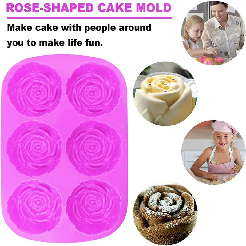 Rose Flower Silicone Mold