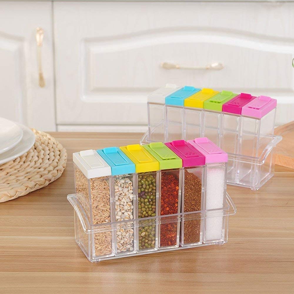 Transparent Mini Spice Jar Set – Vensaa