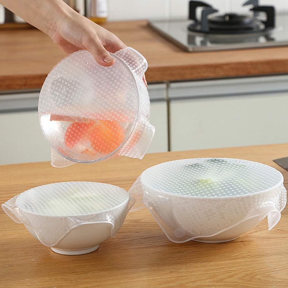 Silicone Reusable Food Wrap – Microwave & Freezer Safe