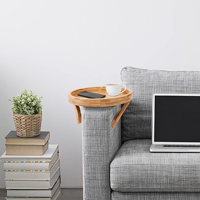 Bamboo Sofa Tray – Elevated Surface