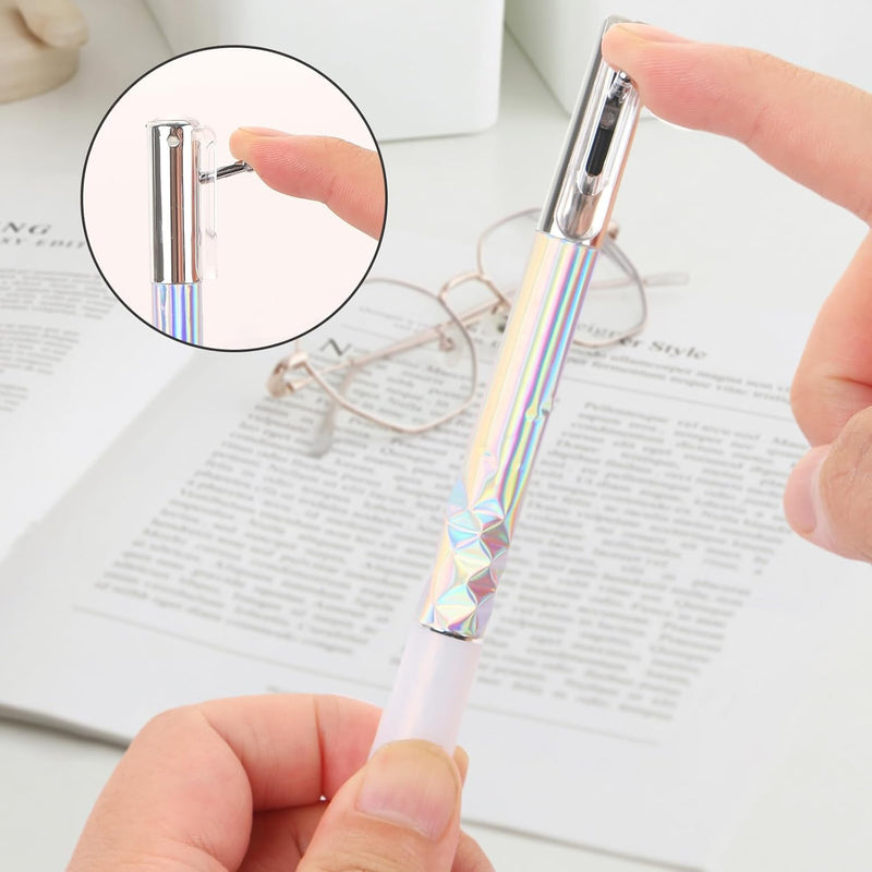 Geometric Crinkle Fidget Pen