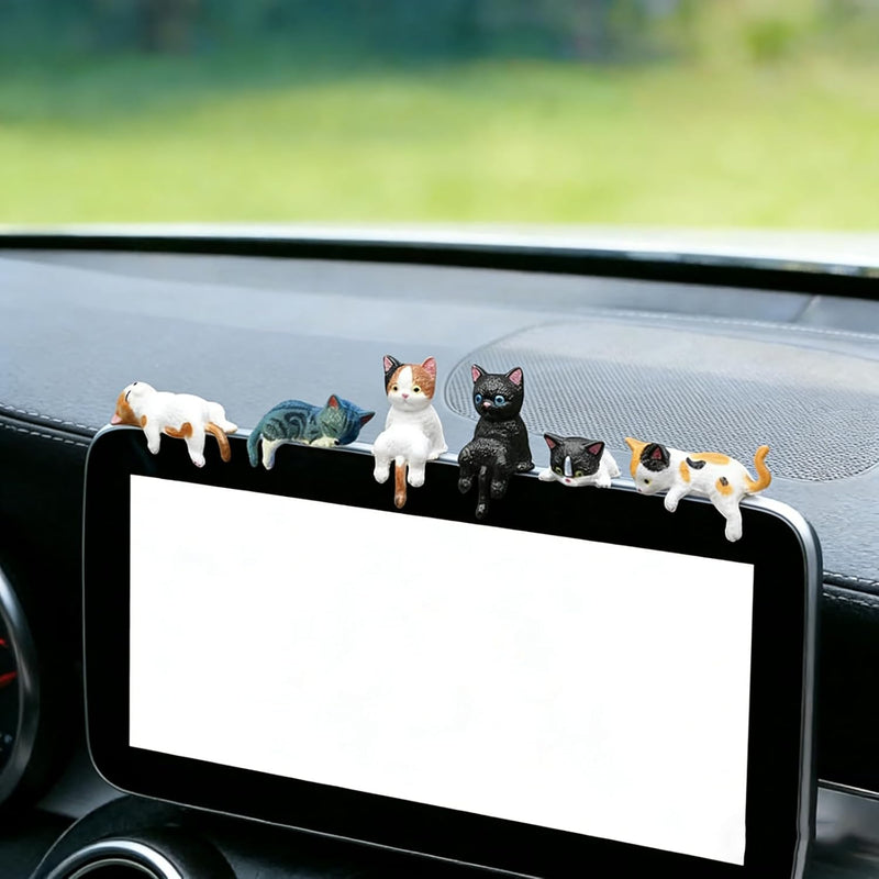 Lazy cat Top Figurines set
