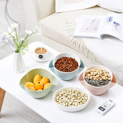 Double Layer Snack Bowl