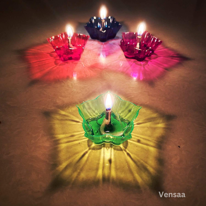 Festival Reflection 3D Diya