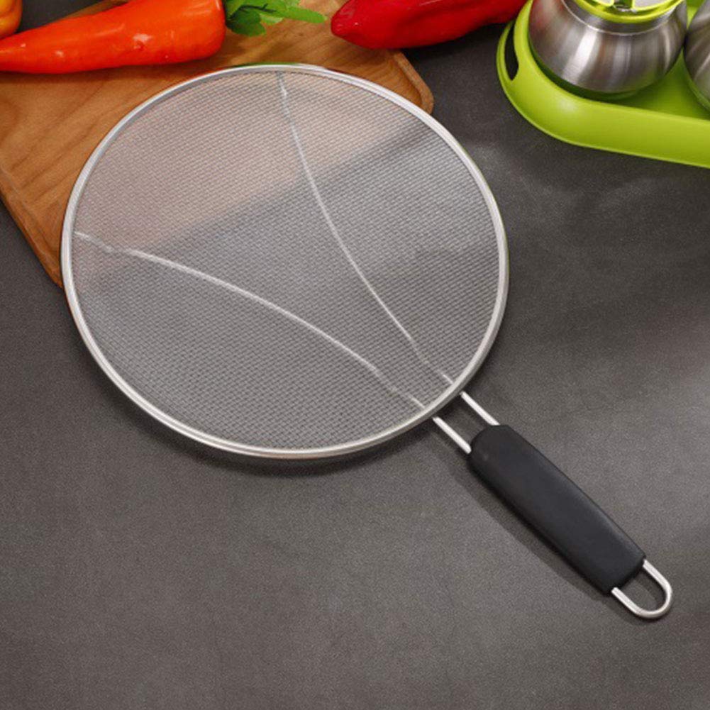 Stainless Steel Splatter Guard – Perfect for High-Heat Cooking