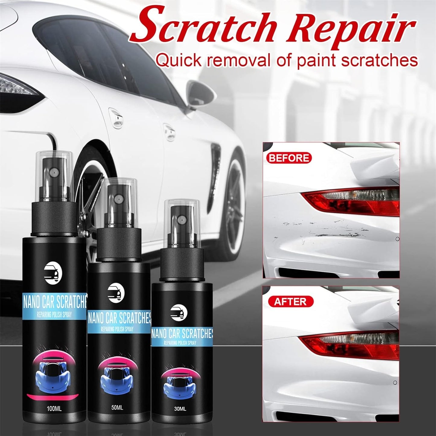 Car Scratch Removal Spray (Universal for all cars)