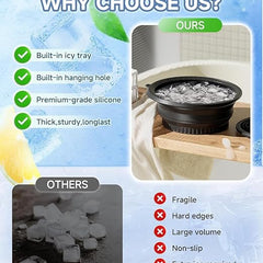 Foldable Ice Facial Bowl
