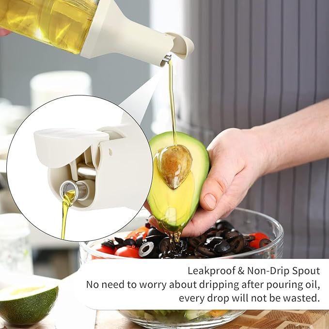 Oil Dispensers Glass Bottles – Organized Kitchen Setup