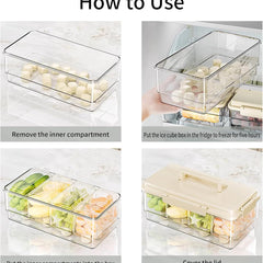 Portable Snackle Box with Ice Pack