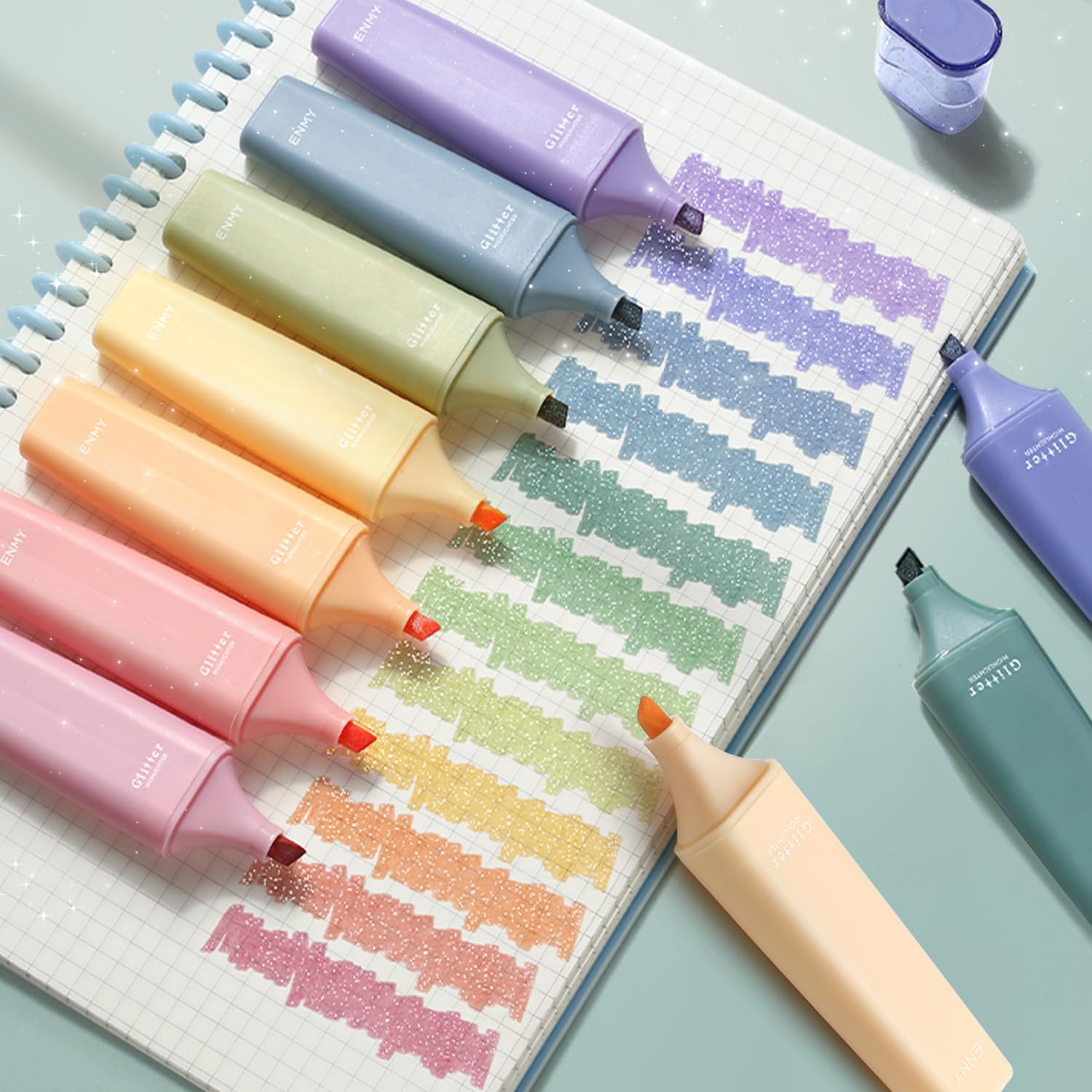 Glitter Highlighters Markers – Smooth Glitter Ink