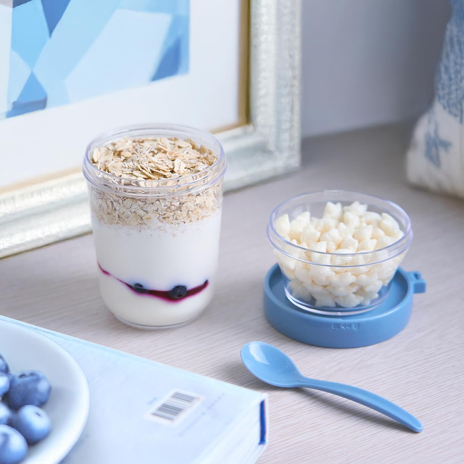 Yogurt Parfait Cup – Smooth, easy-clean interior