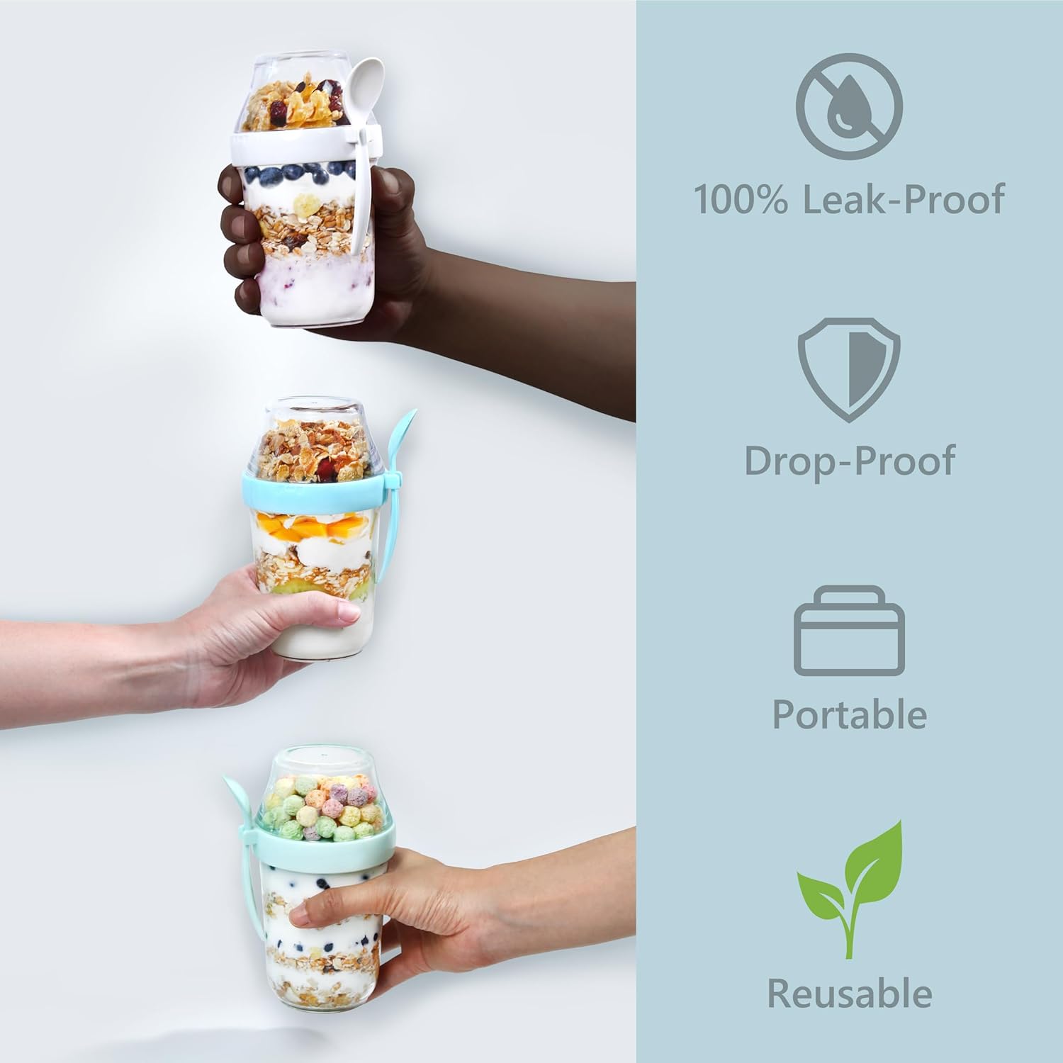 Yogurt Parfait Cup – Multi-layer depth