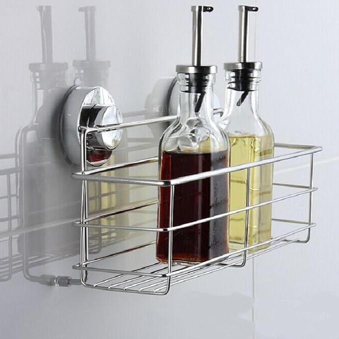 Wall-Mounted Suction Storage Rack