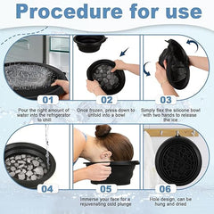 Foldable Ice Facial Bowl