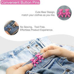 Bear Pants Button Pins
