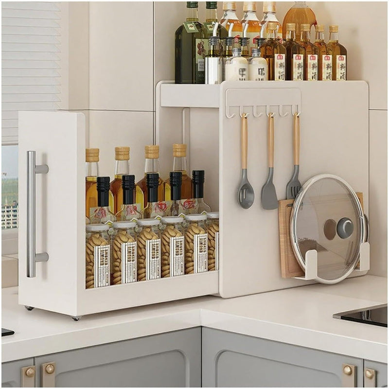 Pull-Out Kitchen Storage Rack