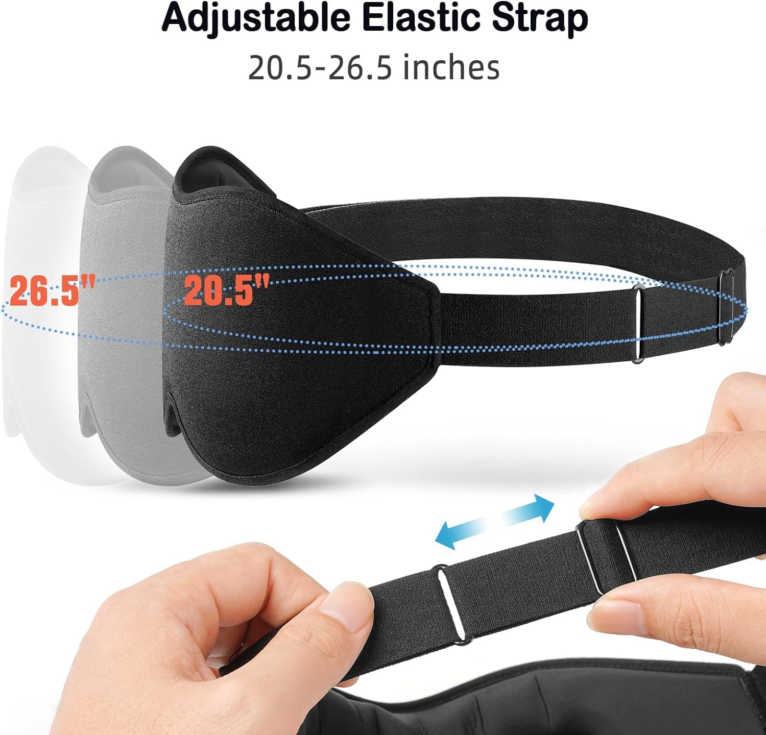 3D Foam Sleeping Eye Mask – Perfect for Travel