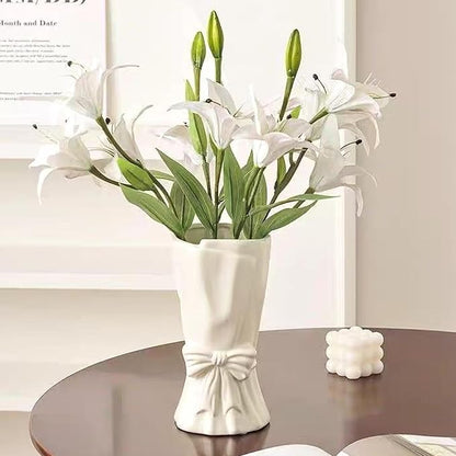 Ceramic Bow Knot Vase
