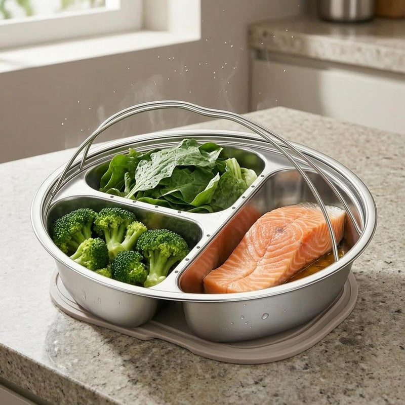 Premium Stainless Steel Steam Plate