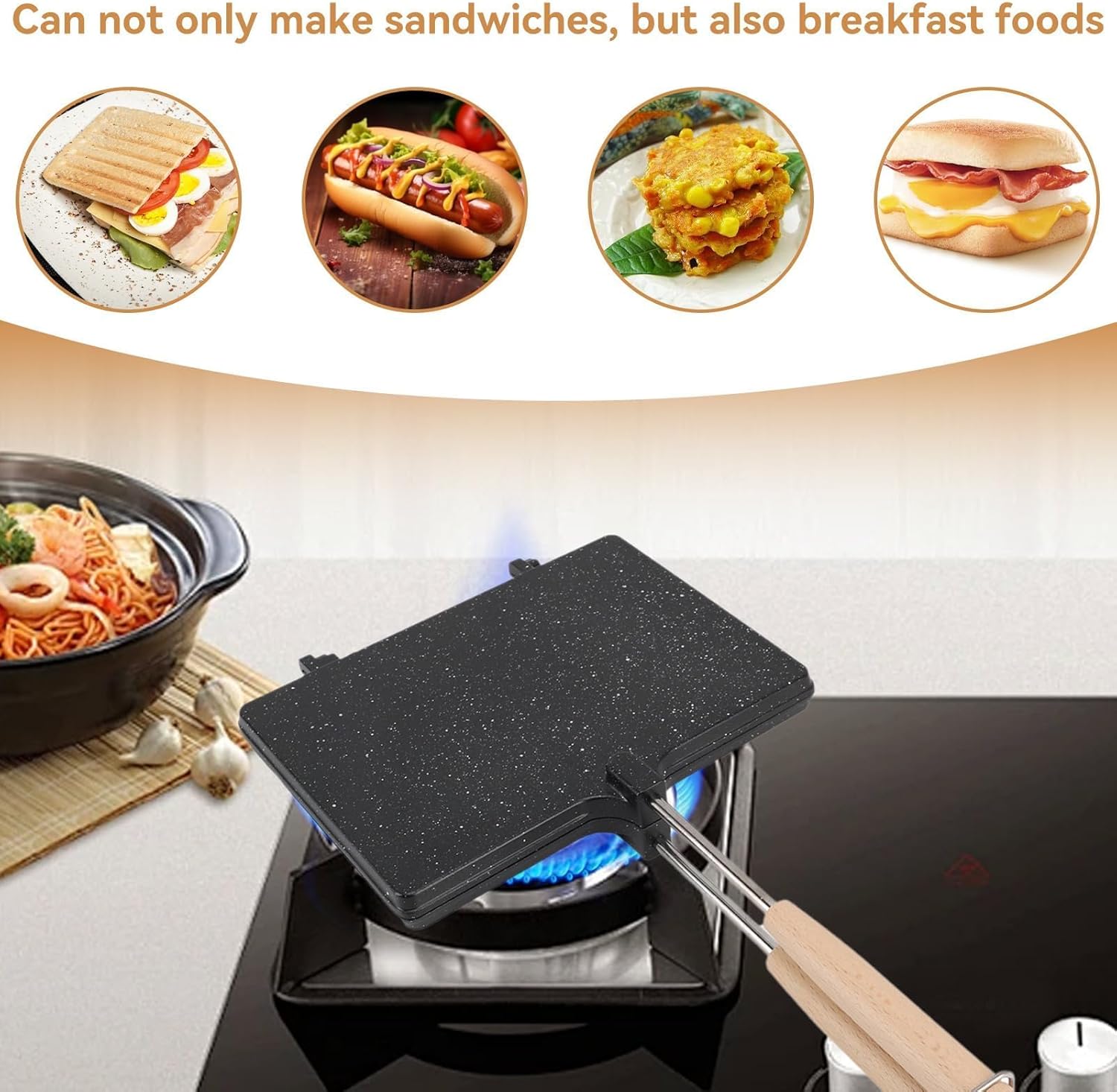 Nonstick Grill Pan – Versatile stovetop use