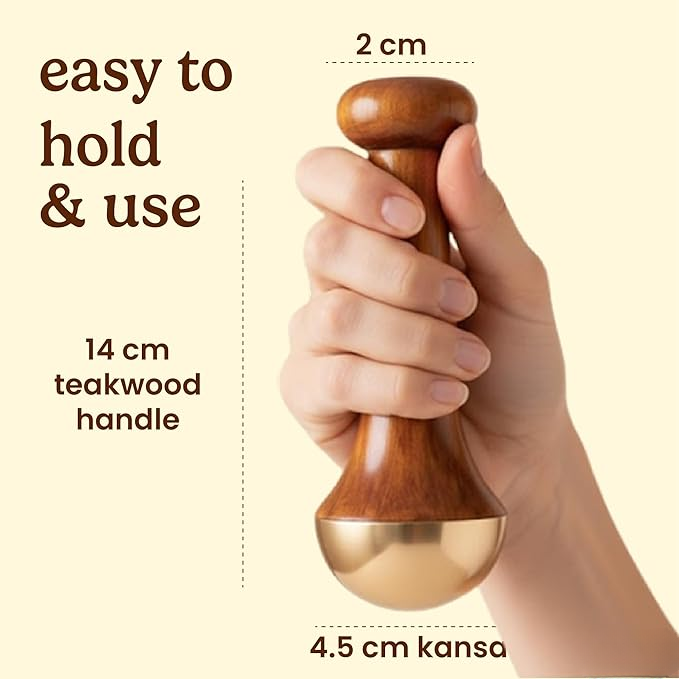 Kansa Wand Massager – Gift-ready choice