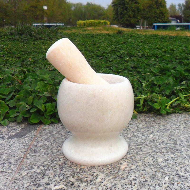 Marble Mortar & Pestle Set