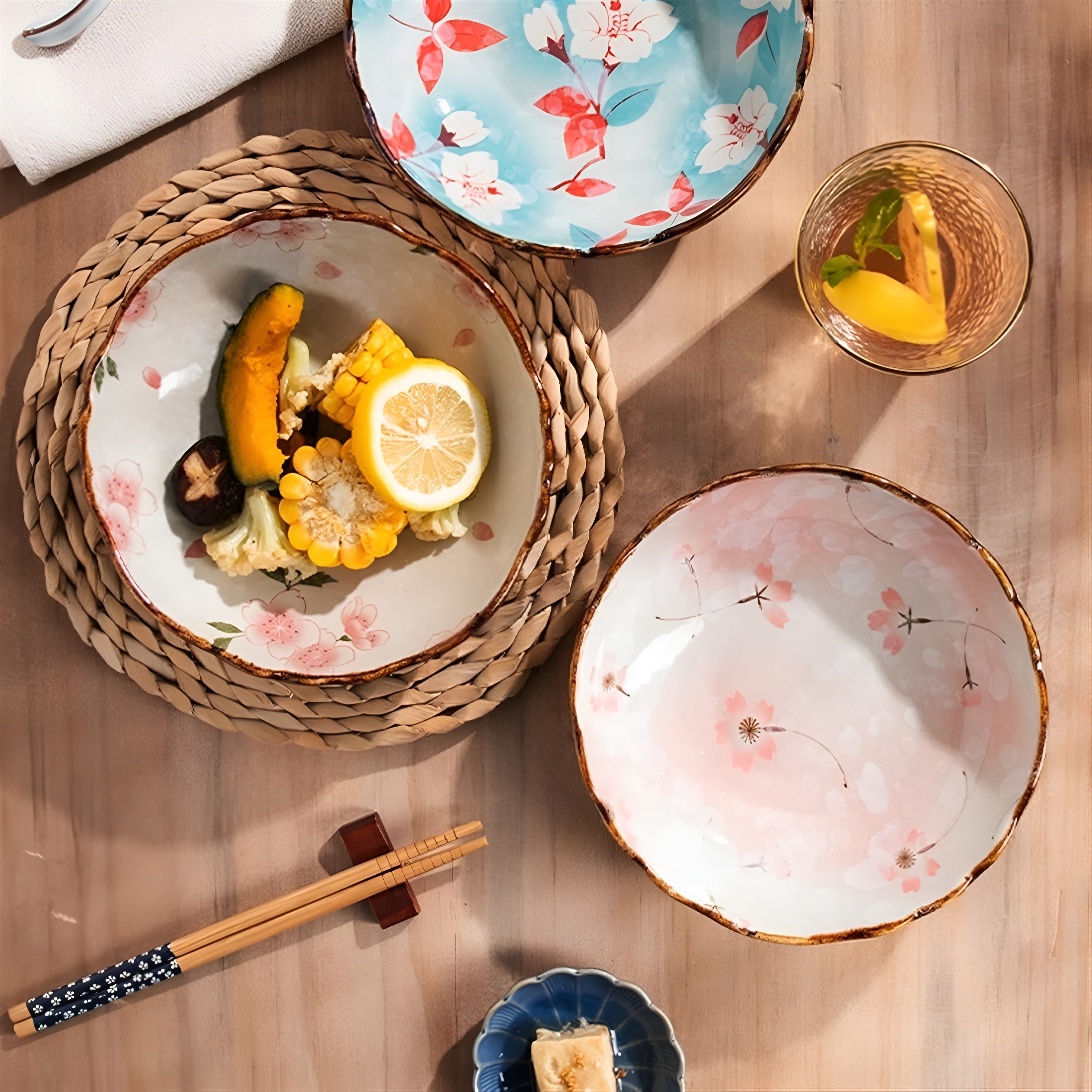 Floral Serving Dishes – Versatile Tableware
