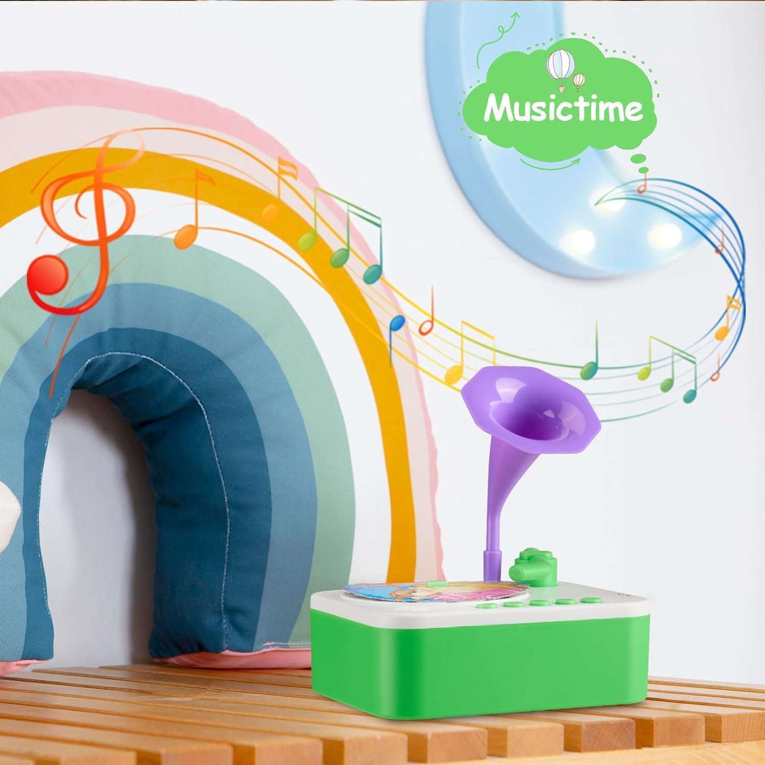 Kids Gramophone Music Player – Builds motor skills