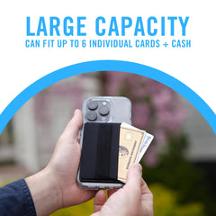 Magnetic Wallet with Phone Grip