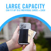 Magnetic Wallet with Phone Grip