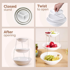3 Layer Foldable Fruit Stand