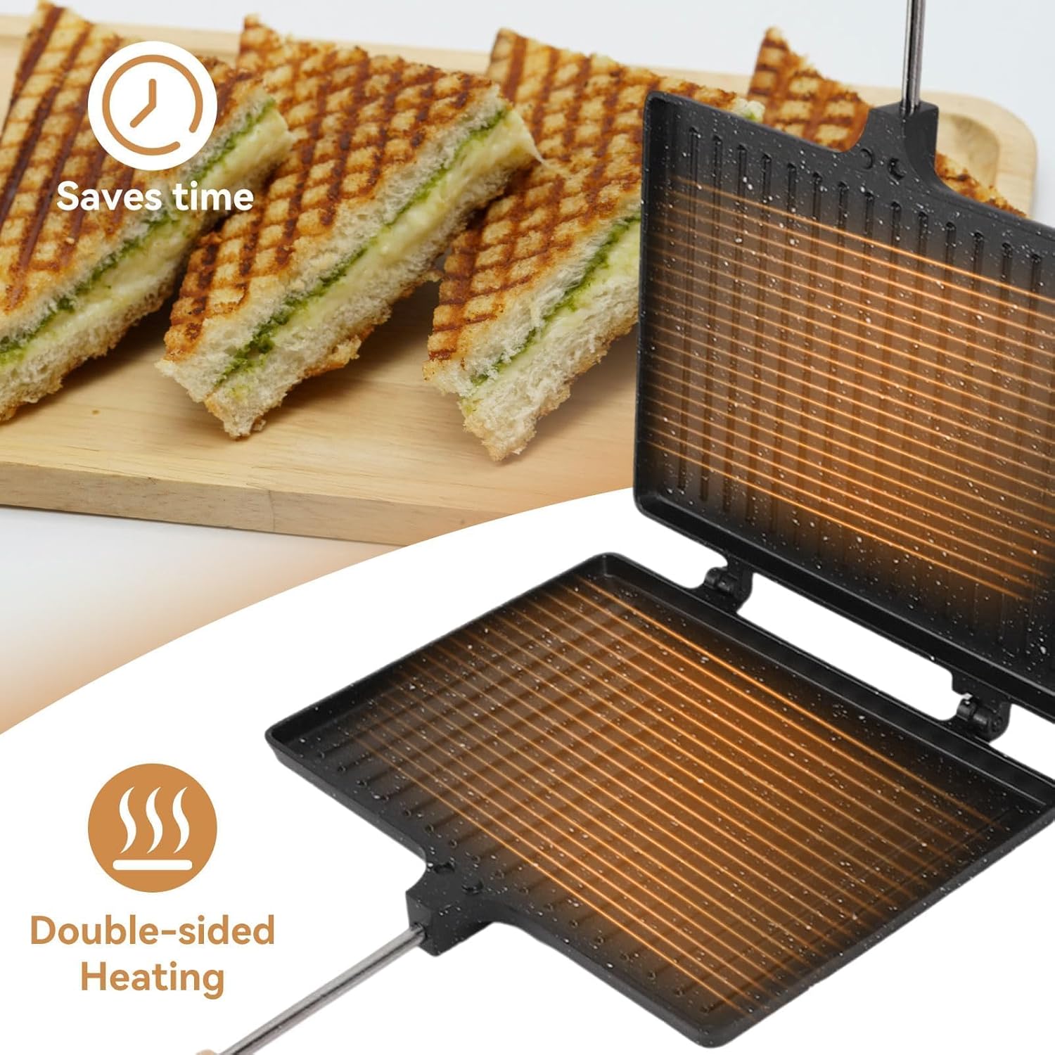 Nonstick Grill Pan – Raised grill ridges