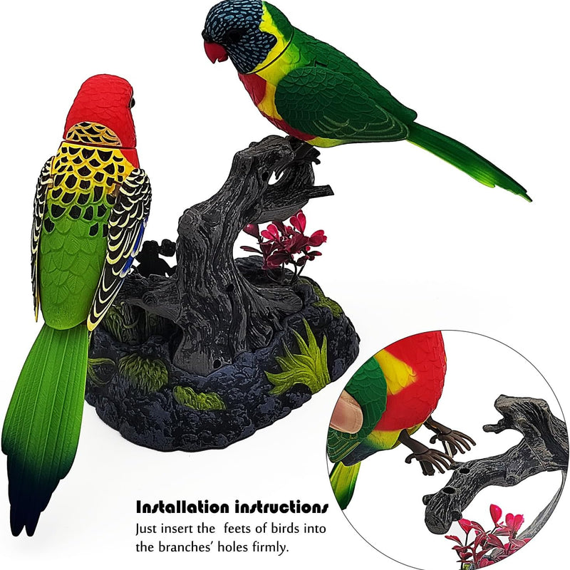 Creative Talking Parrots