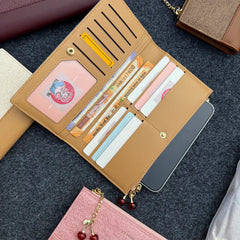 Cherry Zipper Wallet