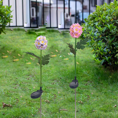 Solar Waterproof Flower Lamp