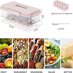 Portable Snackle Box with Ice Pack