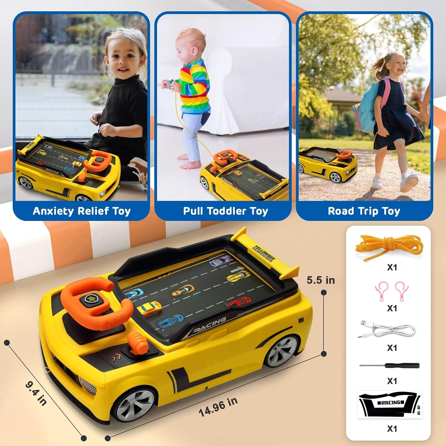 Racing Adventure Car Toy – Educational Learning Fun