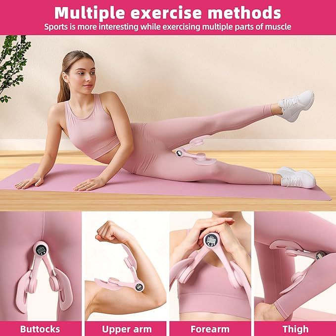 Adjustable Fitness Exerciser – 360° Rotating Pads
