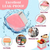 Mini Containers with Silicone Lids