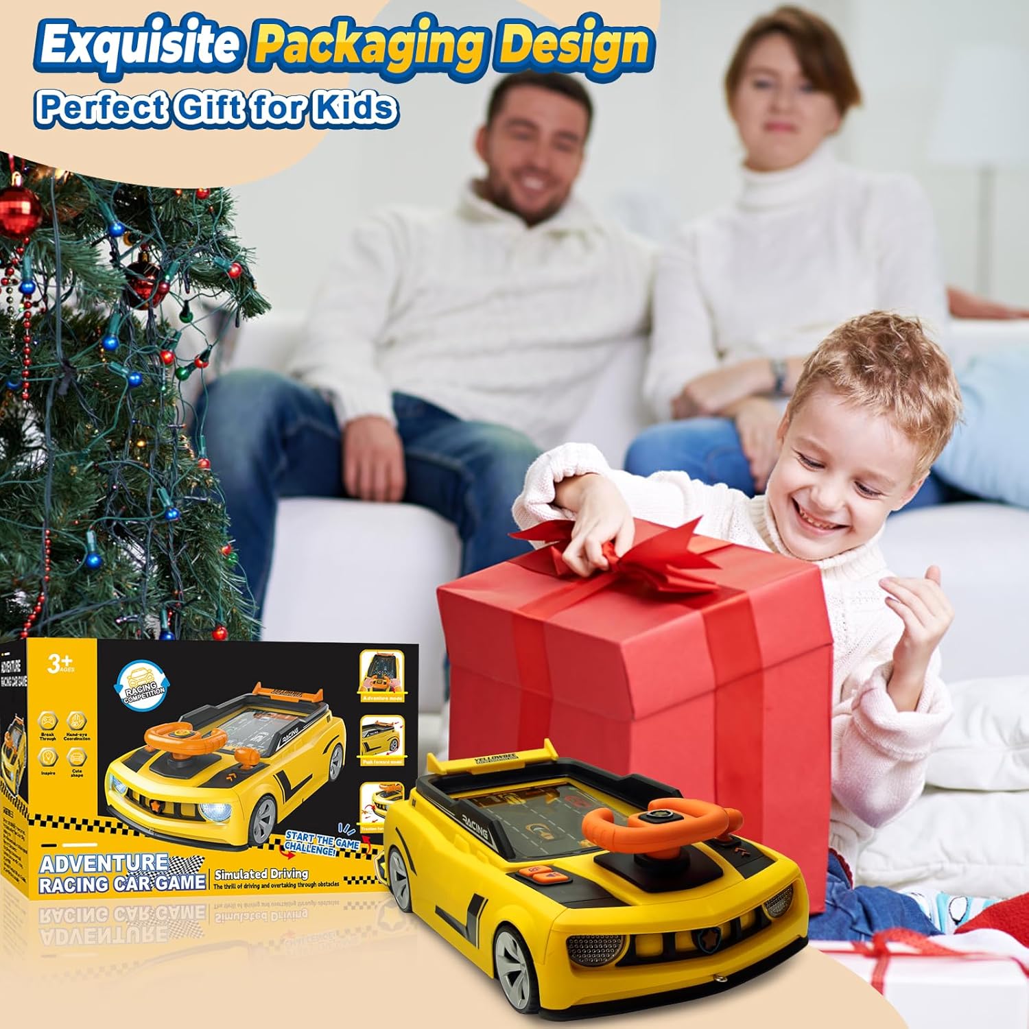 Racing Adventure Car Toy – Simulated Moving Race Track